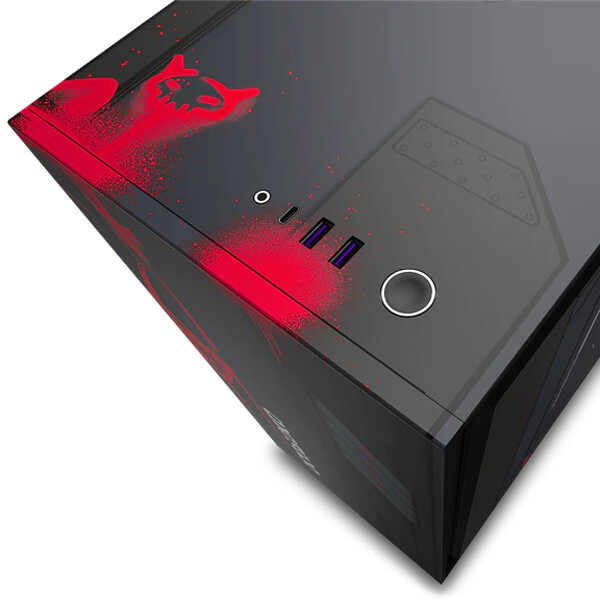 Nzxt H710i Cyberpunk Limited Edition Mid Tower Cabinet (Black)