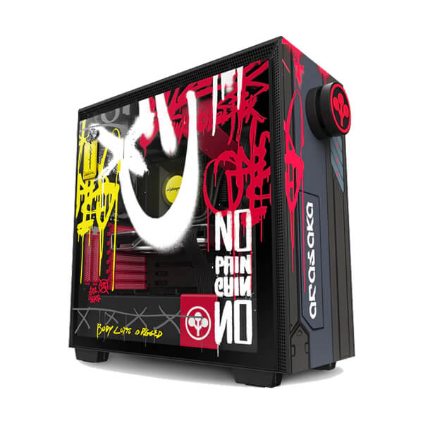 Nzxt H710i Cyberpunk Limited Edition Mid Tower Cabinet (Black)