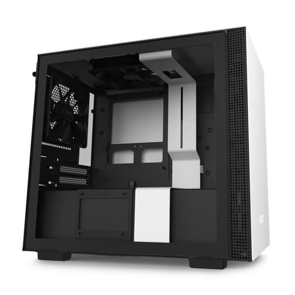 Nzxt H210i (M-ITX) Mini Tower Cabinet (Matte White-Black)