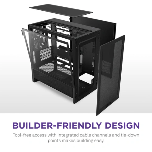 NZXT H3 Flow M-ATX Mini Tower Case 2025 Edition