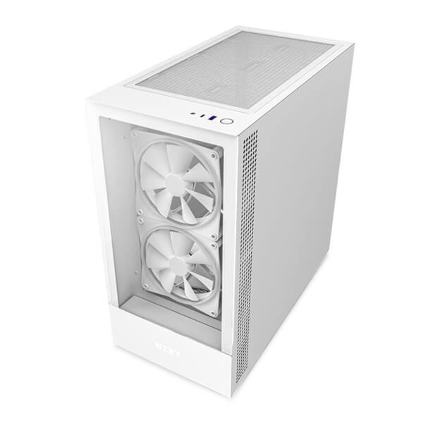 Nzxt H5 Elite (E-ATX) Mid Tower Cabinet (White)