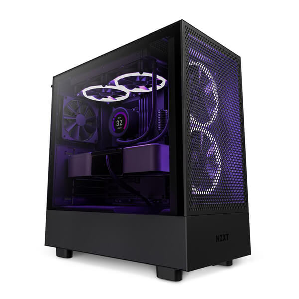 Nzxt H5 Flow (E-ATX) Mid Tower Cabinet (Black)