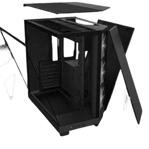 Nzxt H6 Flow RGB ATX Mid Tower Case