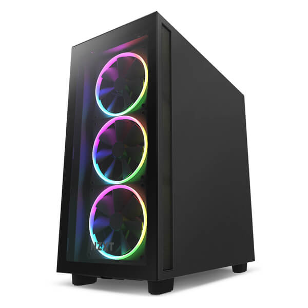Nzxt H7 Elite (E-ATX) Mid Tower Cabinet (Black)