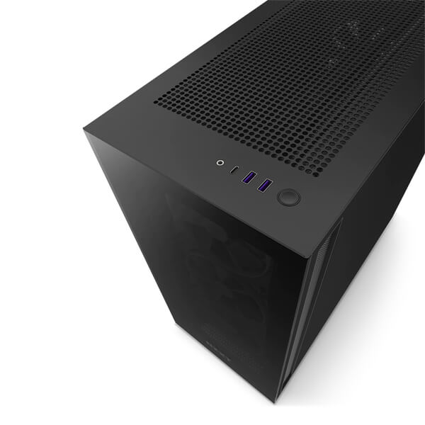 Nzxt H7 Elite (E-ATX) Mid Tower Cabinet (Black)