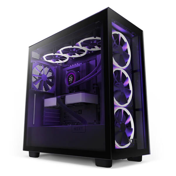 Nzxt H7 Elite (E-ATX) Mid Tower Cabinet (Black)