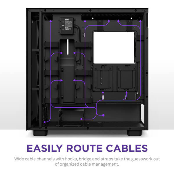 Nzxt H7 Elite (ATX) Mid Tower Cabinet (Black)
