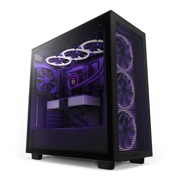 Nzxt H7 Flow (ATX) Mid Tower Cabinet (Black)