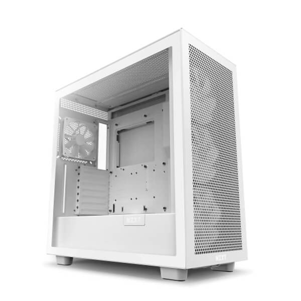 Nzxt H7 Flow RGB White ATX Mid Tower Case