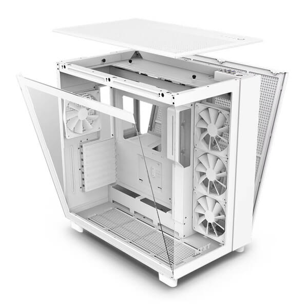 Nzxt H9 Flow White ATX Mid Tower Case
