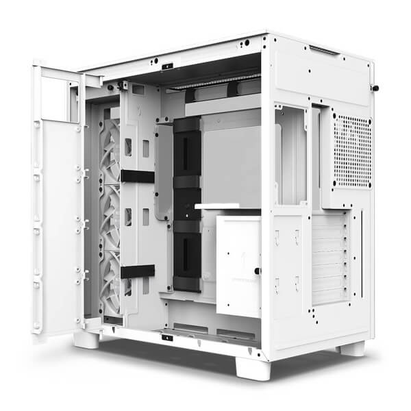 Nzxt H9 Flow White ATX Mid Tower Case