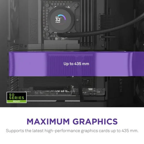 Nzxt H9 Flow 2025 Edition E-ATX Mid Tower Case