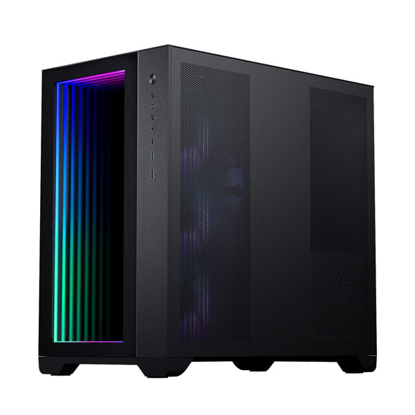 Phanteks MagniumGear Neo Qube 2 Infinity Mirror DRGB (E-ATX) Mid Tower Cabinet (Black)