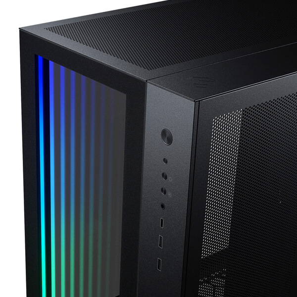 Phanteks MagniumGear Neo Qube 2 Infinity Mirror DRGB (E-ATX) Mid Tower Cabinet (Black)