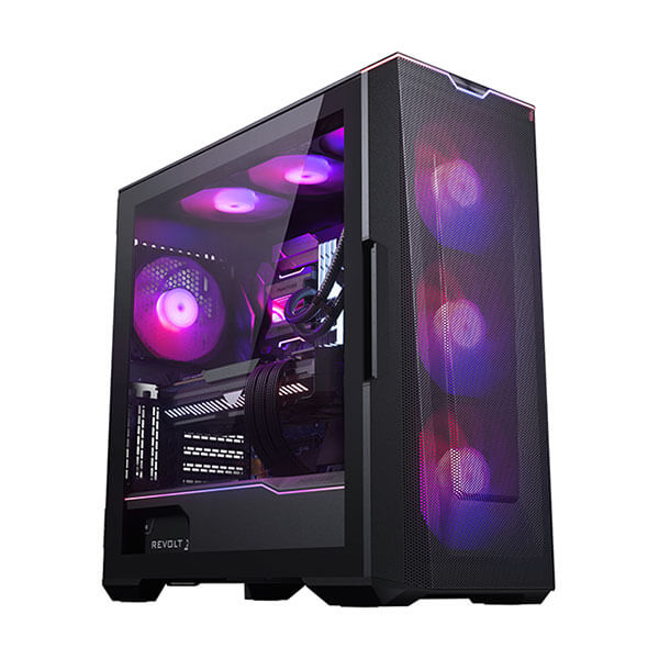 Phanteks Eclipse G500A DRGB (E-ATX) Mid Tower Cabinet (Black)