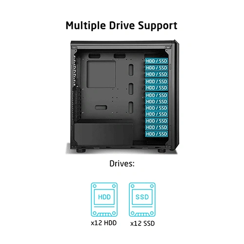 ProLab Design AI748 E-ATX Full Tower Workstation Case
