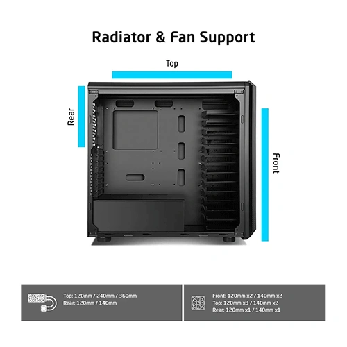 ProLab Design AI748 E-ATX Full Tower Workstation Case