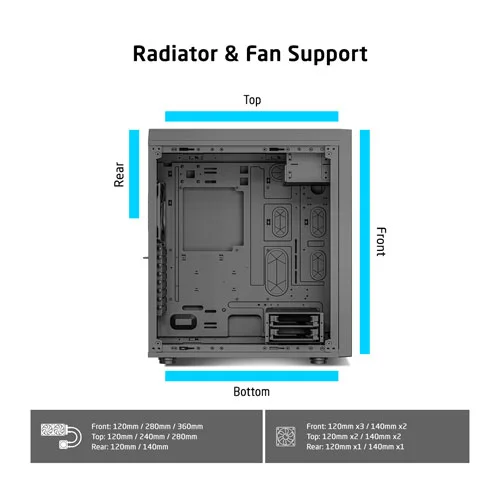 ProLab Design AI858 Full Tower Workstation PC Case