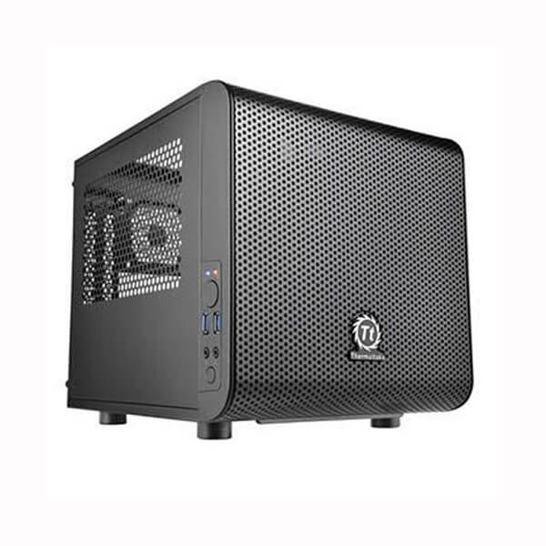 Thermaltake Core V21 (M-ITX) Mini Tower Cabinet (Black)