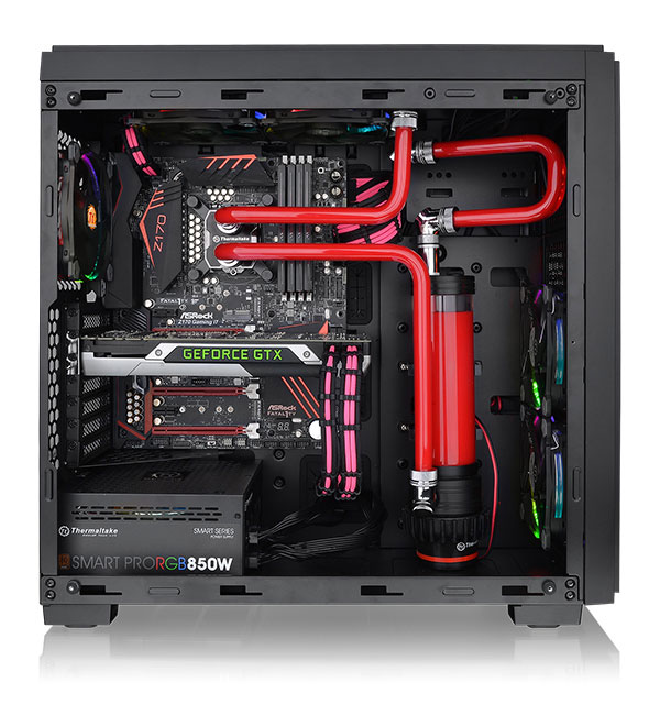 Thermaltake VERSA C23 Tempered Glass RGB (Black)