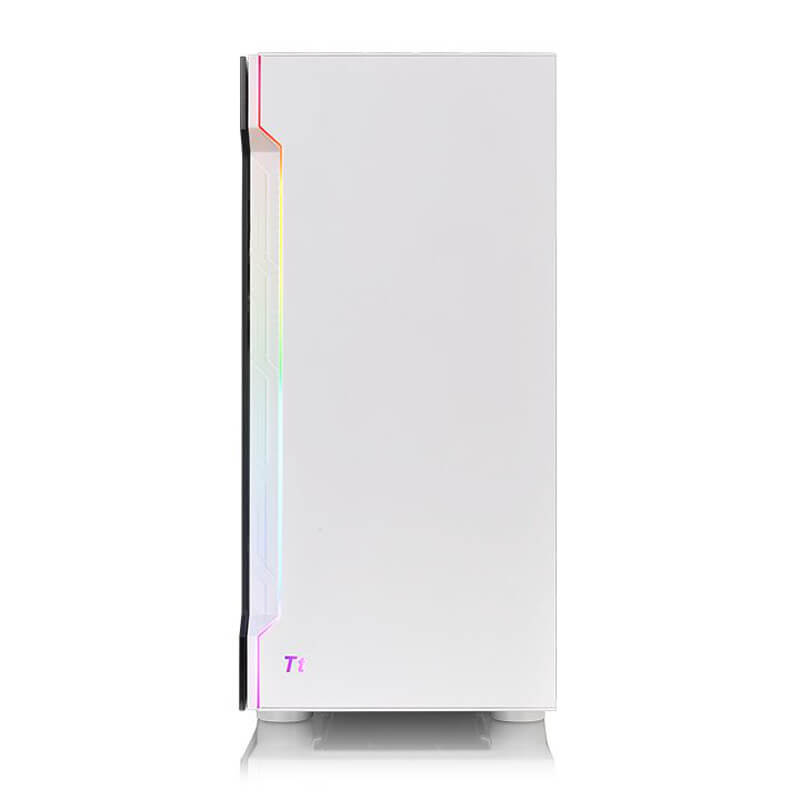 Thermaltake H200 TG Snow RGB (White)