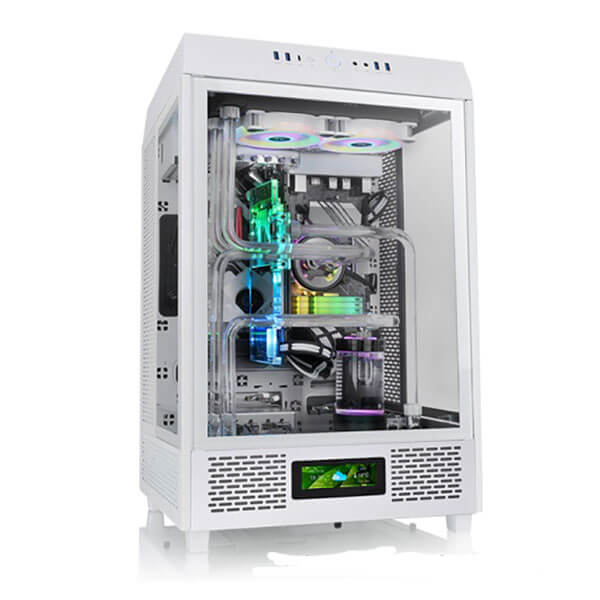 Thermaltake The Tower 500 Snow (E-ATX) Mid Tower Cabinet (White)