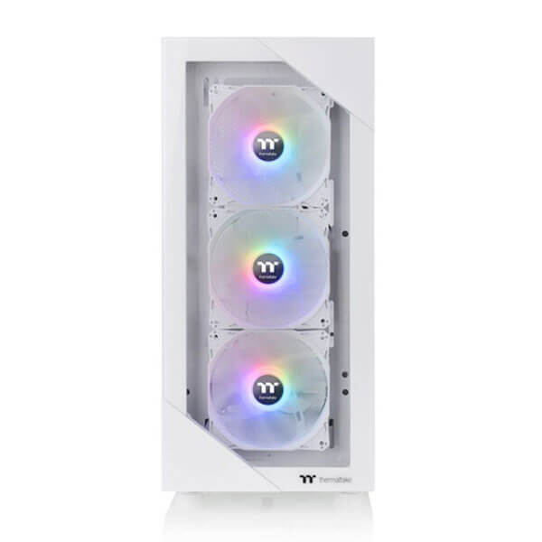 Thermaltake View 200 TG ARGB Snow (ATX) Mid Tower Cabinet (White)