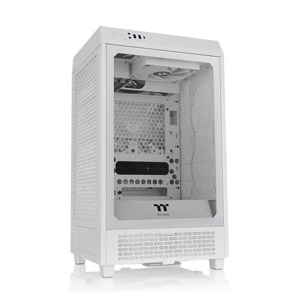 Thermaltake case-itx [THERMALTAKE-TOWER-200-SNOW-MINI] (mini white)