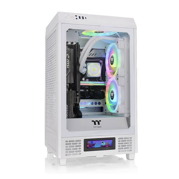 Thermaltake The Tower 200 White M-ITX Mini Tower Case