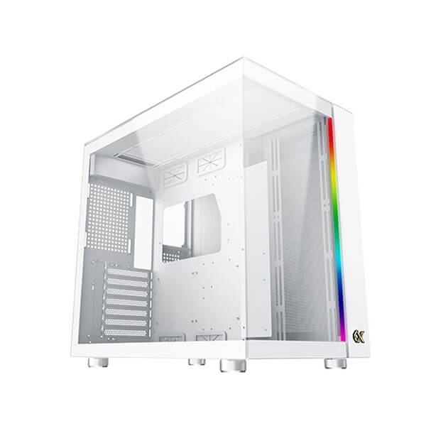 Xigmatek Aqua Ultra Arctic ARGB White E-ATX Mid Tower Case