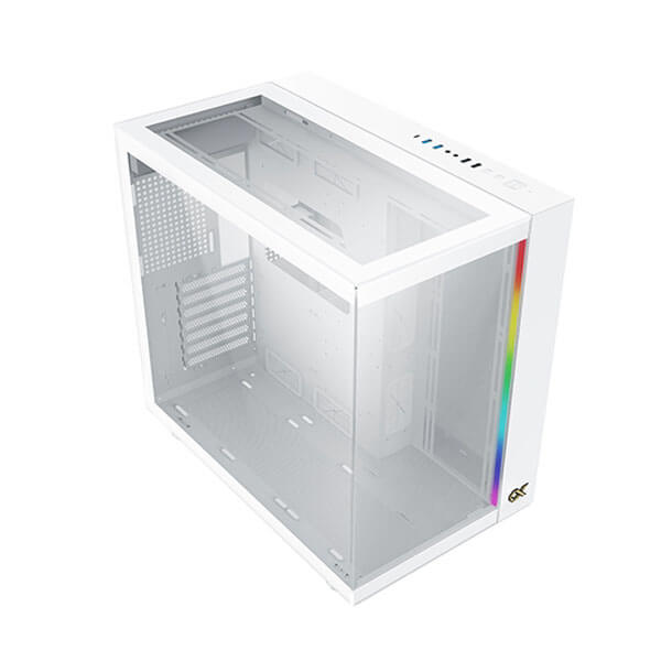 Xigmatek Aqua Ultra Arctic ARGB White E-ATX Mid Tower Case