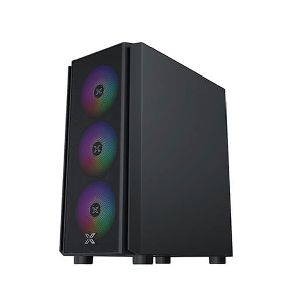 Xigmatek NYX Air ARGB (M-ATX) Mini Tower Cabinet (Black)