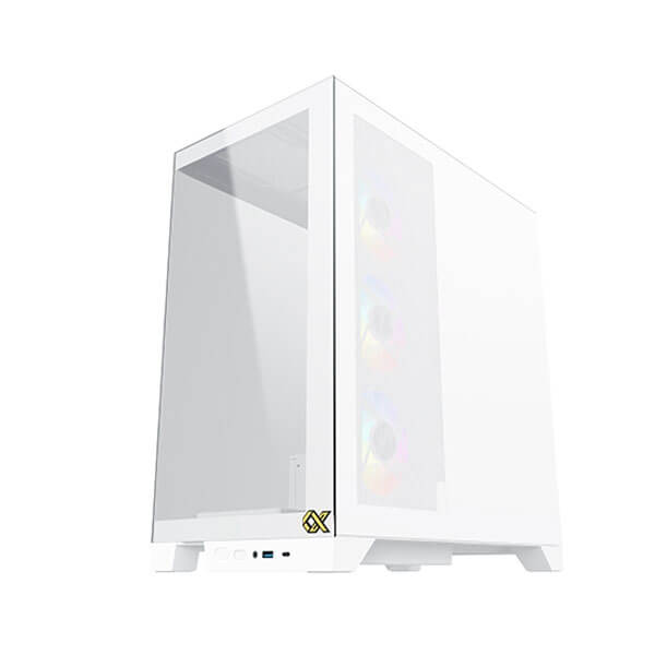 Xigmatek Endorphin Ultra Arctic ARGB White E-ATX Mid Tower Case