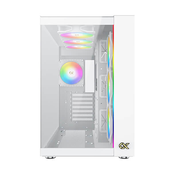 Xigmatek Aqua Ultra Air Arctic ARGB White E-ATX Mid Tower Case