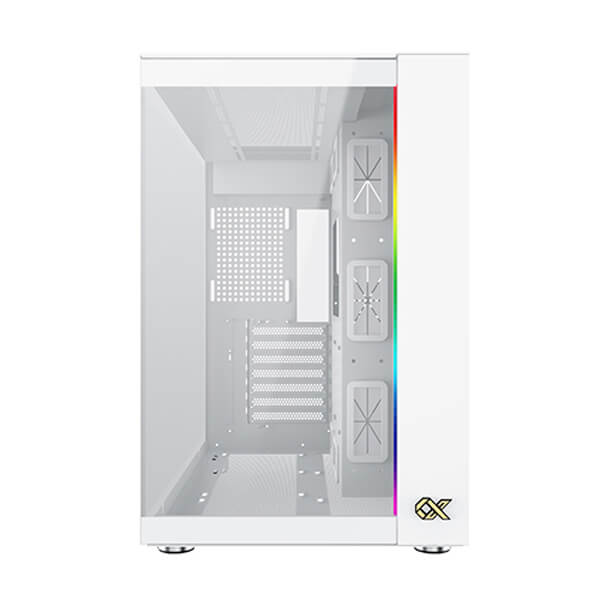 Xigmatek Aqua Ultra Air Arctic ARGB White E-ATX Mid Tower Case