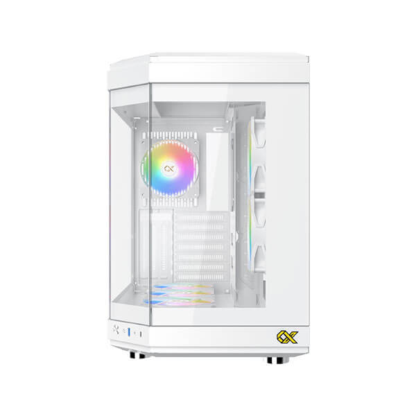 Xigmatek Cubi Arctic (E-ATX) Mid Tower Cabinet (White)