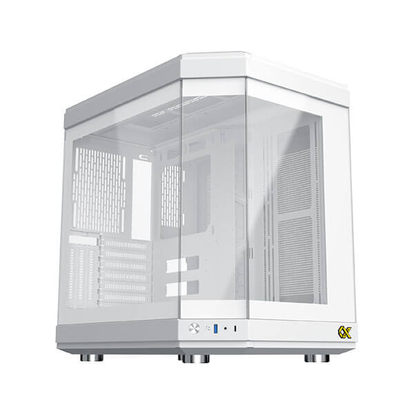 Xigmatek Cubi Arctic (E-ATX) Mid Tower Cabinet (White)