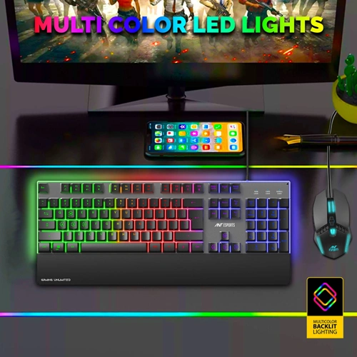 ANT ESPORTS KM550 Keyboard and Mouse Combo