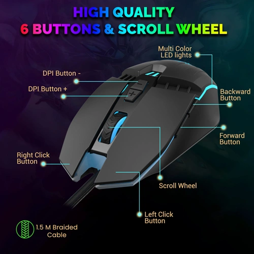 ANT ESPORTS KM550 Keyboard and Mouse Combo