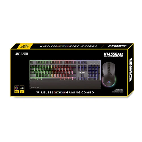 Ant Esports KM550 Pro Wireless Keyboard and Mouse Combo