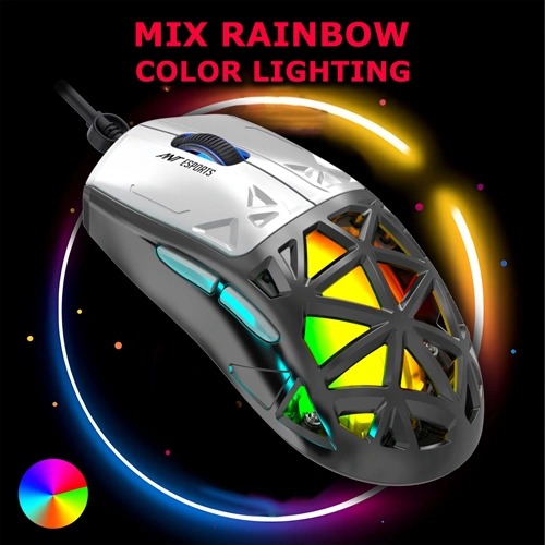 ANT ESPORTS Thunder 10 RGB Keyboard and Mouse Combo with Brown Switches