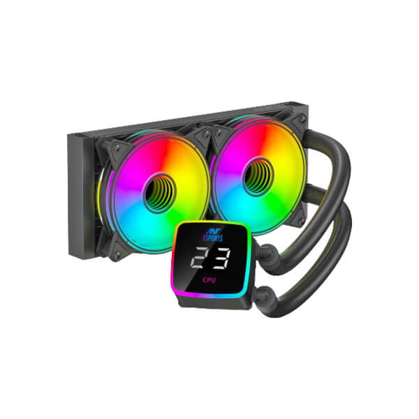 Ant Esports ICE-Flow 240 ARGB 240mm CPU Liquid Cooler