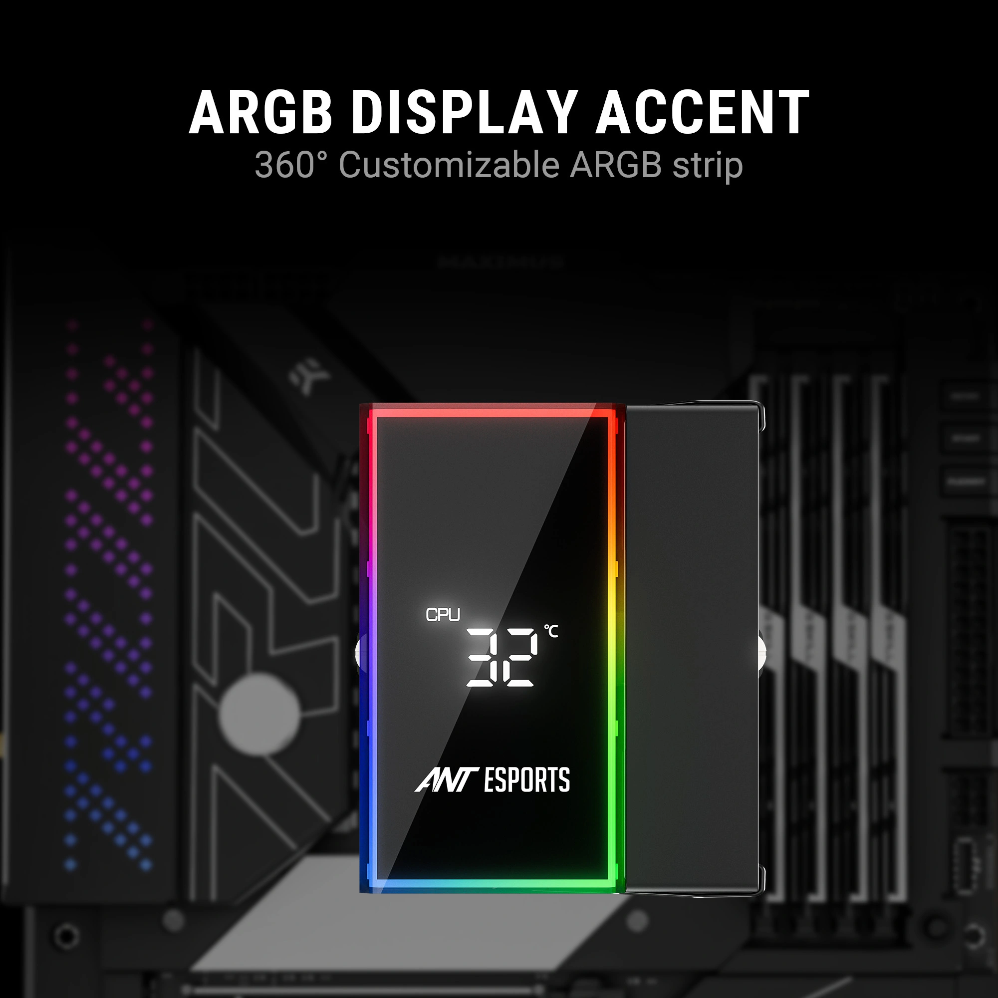 Ant Esports V4 Digital ARGB CPU Air Cooler