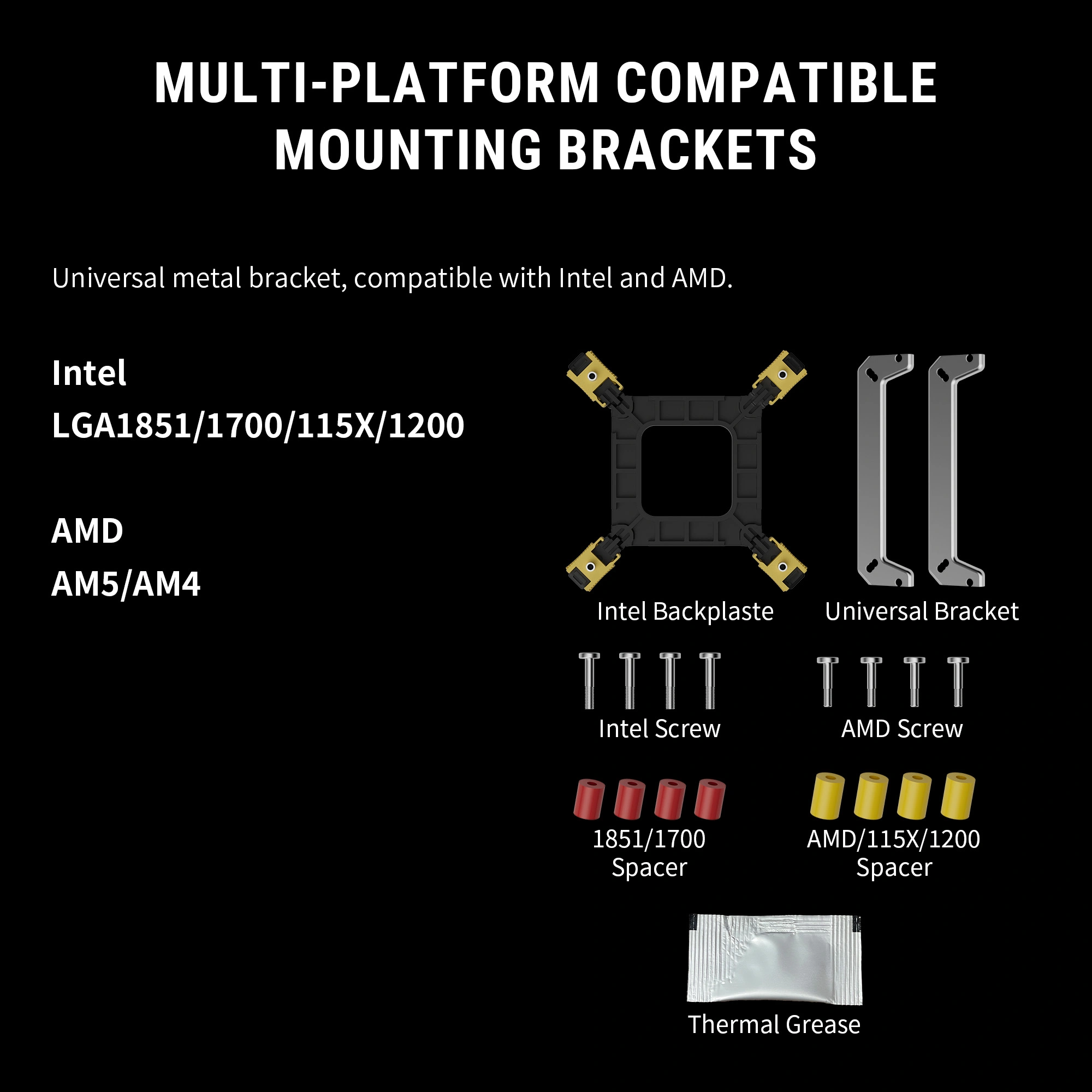 Ant Esports V4 Digital ARGB CPU Air Cooler