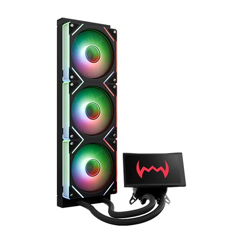 Dawg L360AIO5 ARGB 360mm CPU Liquid Cooler with 5 Inch LCD Display