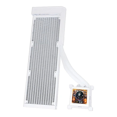 Lian Li Hydroshift LCD 360mm Fan less White CPU Liquid Cooler