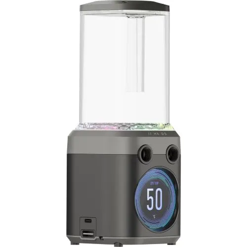 CORSAIR iCUE LINK XD5 RGB Elite LCD Pump and Reservoir– Gray