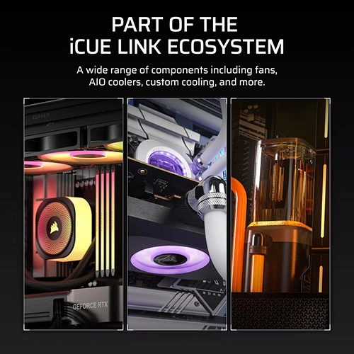 Corsair iCUE Link XD6 RGB Elite LCD Pump and Reservoir– Grey