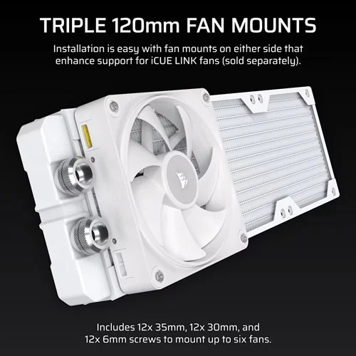 Corsair Hydro X Series XR5 360 V2 White Water Cooling Radiator