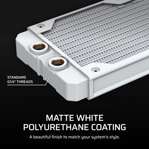 Corsair Hydro X Series XR5 360 V2 White Water Cooling Radiator